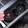 2 Pezzi Portabicchieri per Auto Sottobicchieri Antiscivolo Tappetini Accessori Interni Auto Per Giulia 159 147 Stelvio Giulietta 156 GT 166