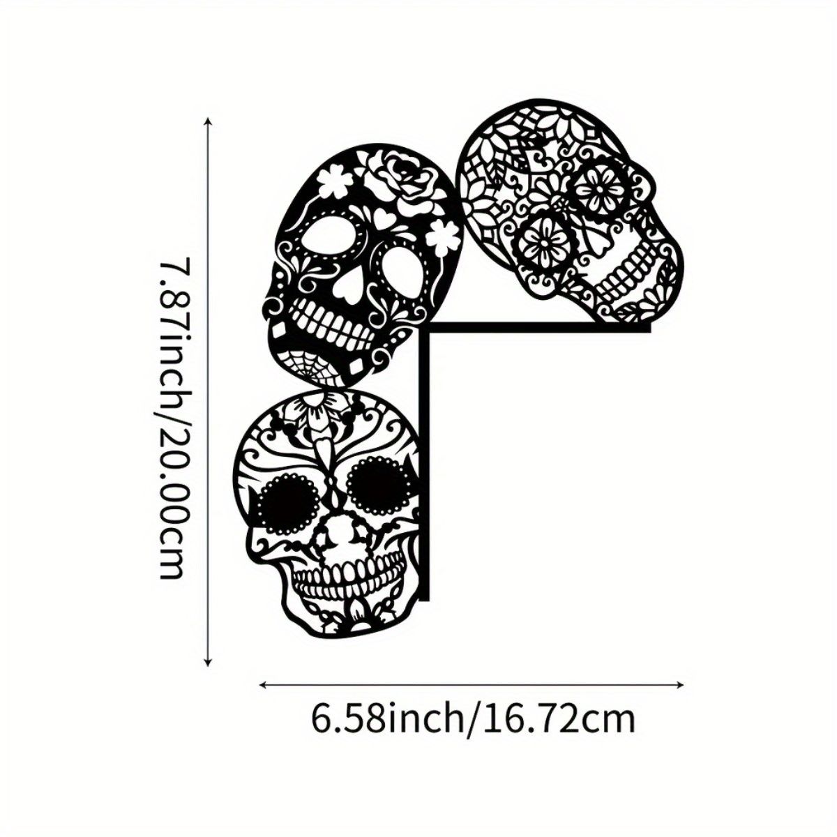 Iron Wall Art Decor Modern Metal Sculpture Home Interior Ornament