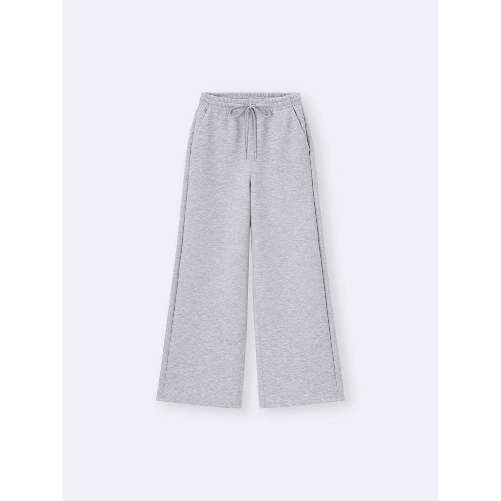 Gu By Uniqlo Puff Sweat Baggy Pants+ec Length 77.0 Cm