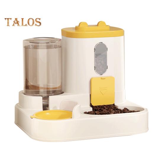 2-in-1-Futterautomat für Haustiere, 1600 ml Futternapf und 800 ml Wasserspender-Set, Tierbedarf für kleine, mittelgroße und große Katzen