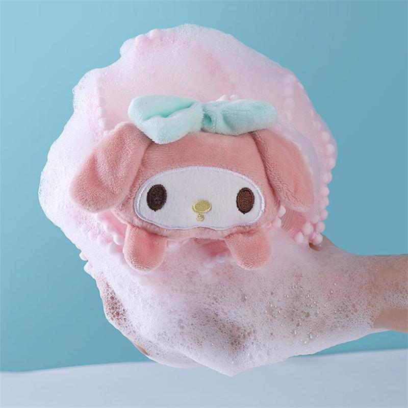 Bath Loofah Shower Bath Sponges Cute Soft Body Scrubber For Men Women Spa Body Clean Bathing Accessories