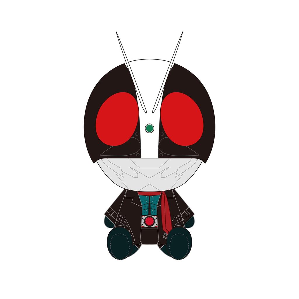 Shin Kamen Rider Kamen Rider No. 2 Chibi Plush Toy