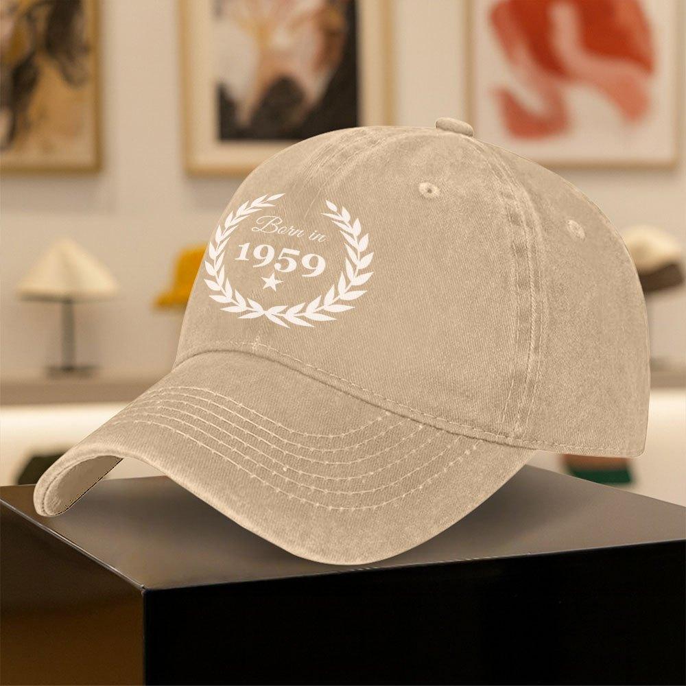 Men Retro Vintage Baseball Cap Lightweight NonStretch Curved Brim Hat Suitable for Cycling Fitness Camping Casual W