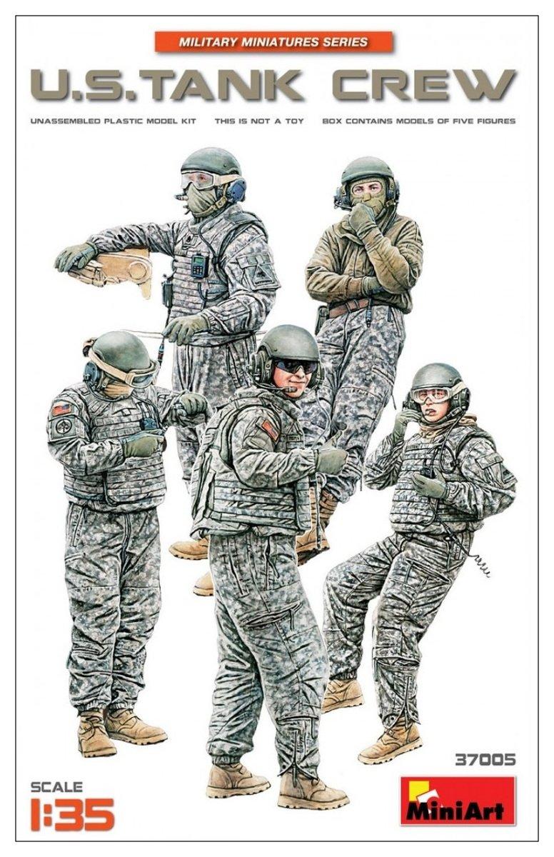 

Miniart American Tank Crew Plastic Model MA37005 1/35 5-piece