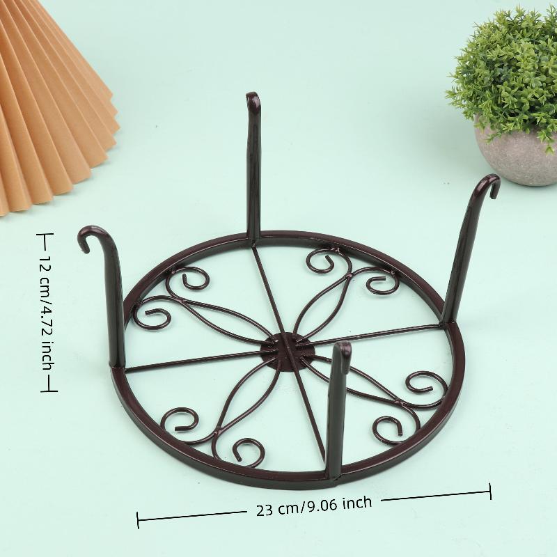Flower Rack Floor To Ceiling Single Pot Bonsai Iron Flower Rack Indoor Balcony Flower Rack Iron Tabletop Flow