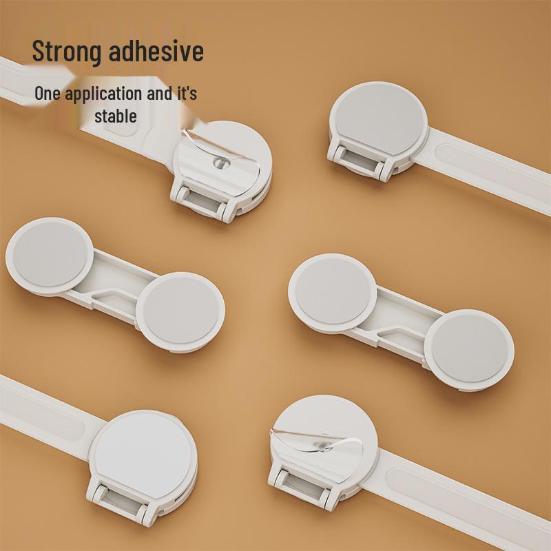 Child Safety Latch: Baby-Safe Drawer & Cabinet Anti-Pinch Lock