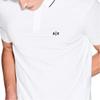 Armani Exchange Stretch Cotton Slim Fit Color Block Polo Shirt Men Tops XM001289-AF10363-U0009