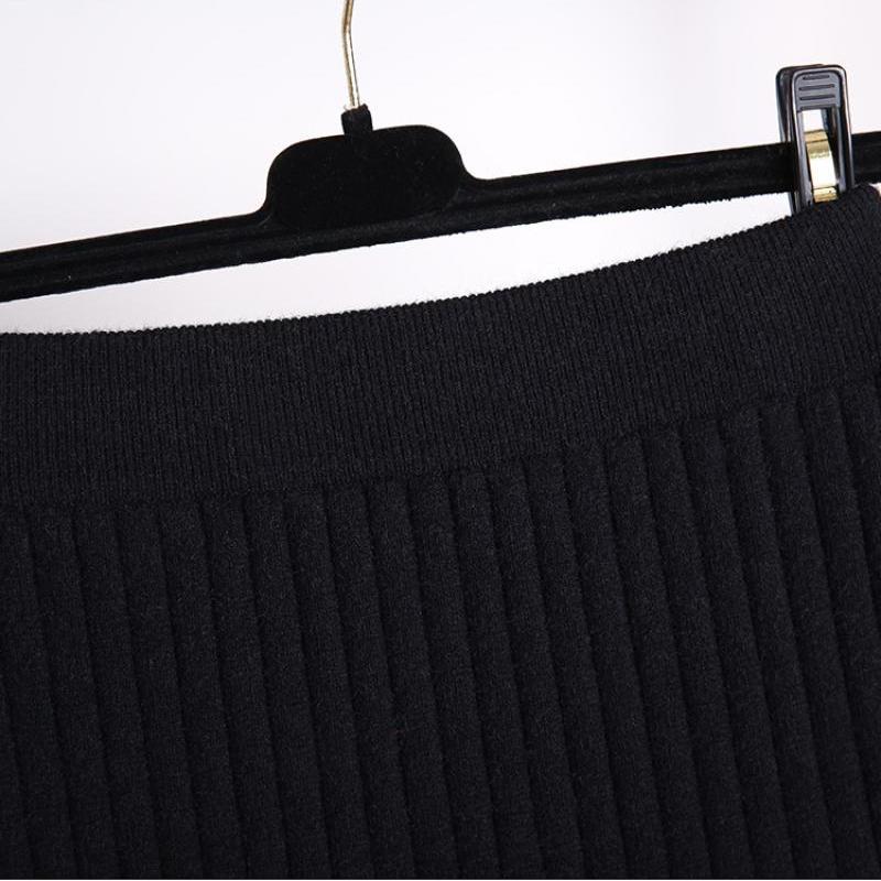 Winter Mermaid Skirt Women Sexy High Waist Skirt Streetwear Fashion Midi Long Skirt