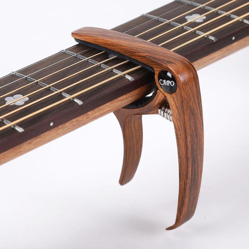 Universal Zinc Alloy Guitar Capo for Folk and Classical Instruments