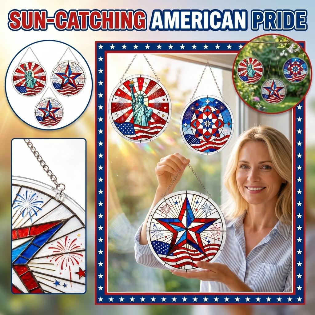 Acrylic Puzzle Toy Suncatcher Window Hanging