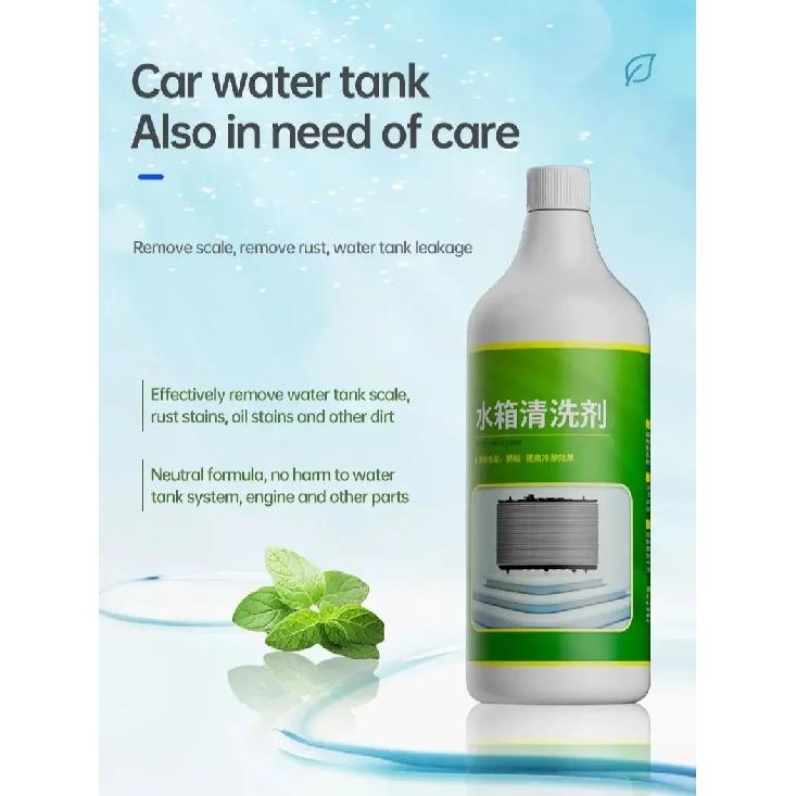 500ml Car Radiator Rust Remover Rust Remover Cooling System Cleaner Radiator Flush Car Cleaner Removes Rust Scale Deposits For