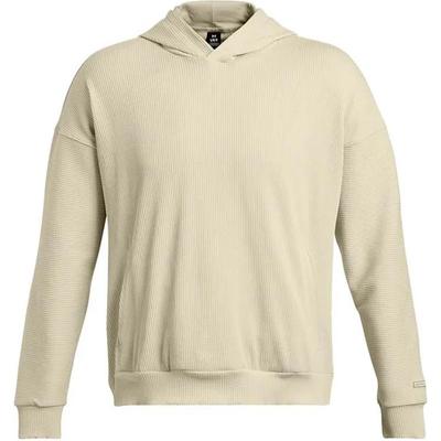 Under Armour UA Journey Solid Logo Ribbed Loose Hoodie Men Hoodies Mud 1383100-273