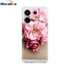 Handyhülle Für Xiaomi Redmi Note 13 Pro 5G Rückseite Niedlich Stoßfest Weich Klar Silikon TPU Für Redmi Note13 Note 13 Pro Funda