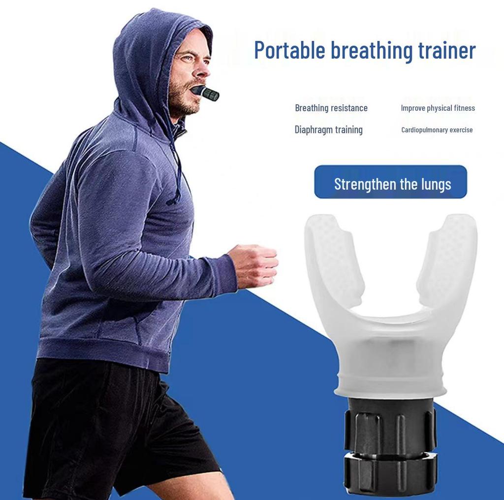 Portable Cross-Border Breathing Trainer: Adjustable Resistance for Lung and Abdominal Exercise
