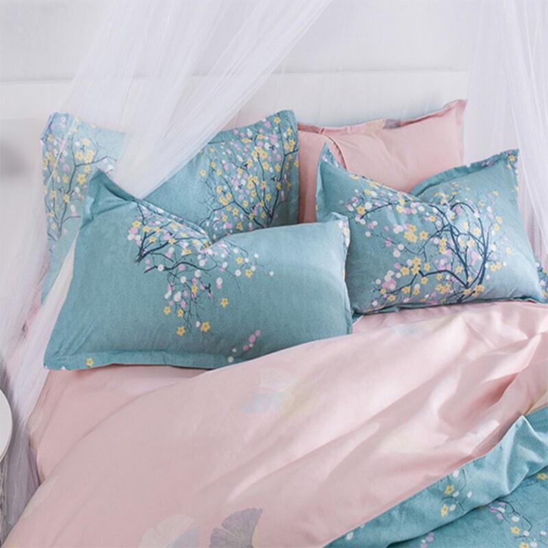 PLOVER Spring Bloom 4-Piece Bedding Set