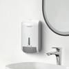 New ODM ABS Plastic 500ml Singe Wall Mount Manual Hand Press Pump Hotel Sanitizing Liquid Soap Dispenser for Bathroom