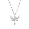 Super Immortal Zircon Butterfly Necklace New Year's Sen Series Wing Collar Chain for Girlfriend