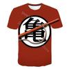 Dragon Ball Tshirt  Clothes Kakarot Goku Super Saiyan Vegeta Fashion Streetwear