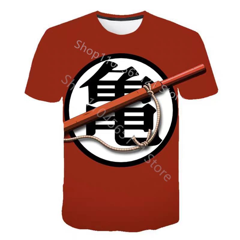 Dragon Ball Tshirt Clothes Kakarot Goku Super Saiyan Vegeta Fashion Streetwear