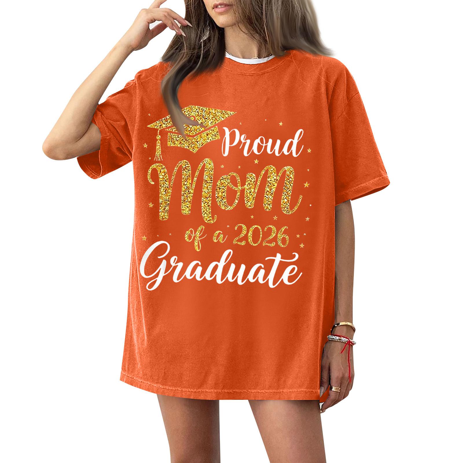 Womens T Shirts Short Sleeve Shirts Color Pullover Summer Spring Tops Blouses XL оранжевый