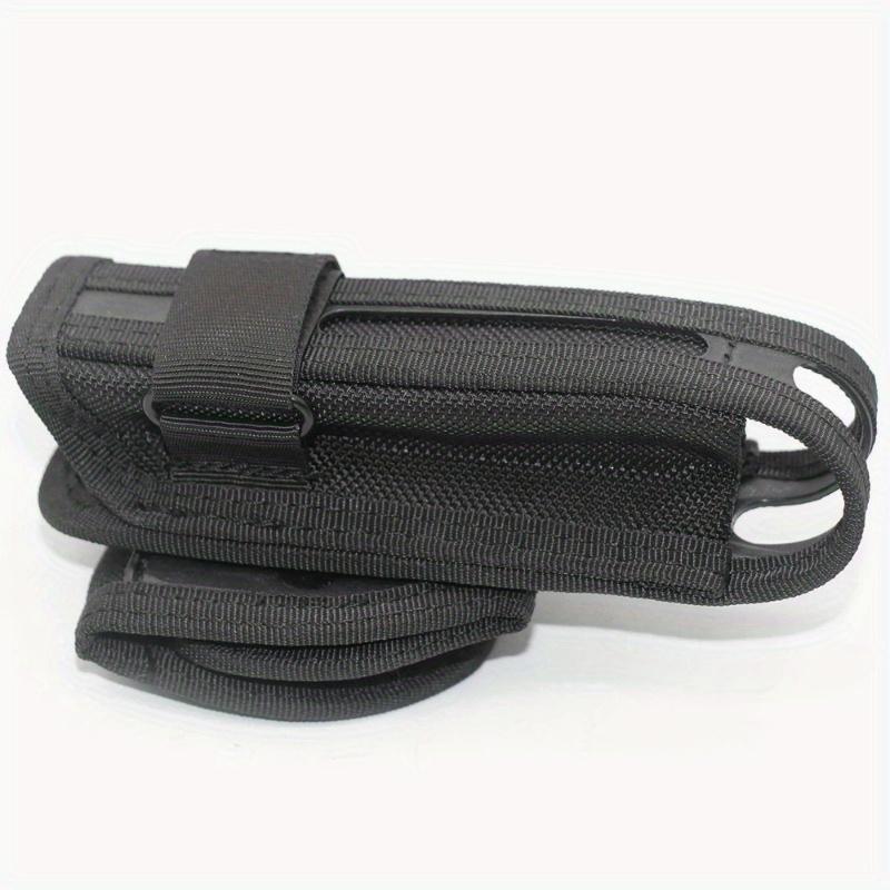 360° Rotating Telescopic Baton Holder Durable Nylon Holster for 21" To 26" Batons, Quick-Release Clamping Buckle, Secure Belt Loop, Secure Baton Grip