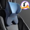 Car Memory Foam Lumbar Pillow Back Support Car Lumbar Support Headrest Neck Pillow Support Universal Soft Neck Pillows Cushion