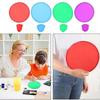 Folding Flying Disc Flying Plate for Cooling with 16Pcs Assorted Color Outdoor Supplies