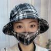 Bucket Hat Agricultural Work Hat With Mask Sunscreen Hat Hot Sale Tea Picking Cap  Outdoor Sports