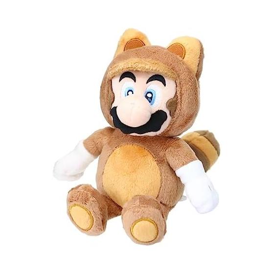 Sanei Boeki Super Mario 3D Land Тануки Марио (S) 111122см Мягкая игрушка
