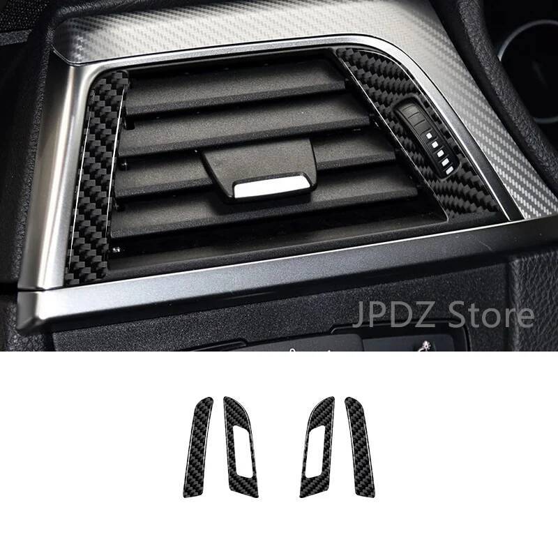 

Carbon fiber Sticker Central Console Panel Dashboard Air Vent Outlet door handle Cover For BMW F30 F31 F32 F34 F36 Accessories 8