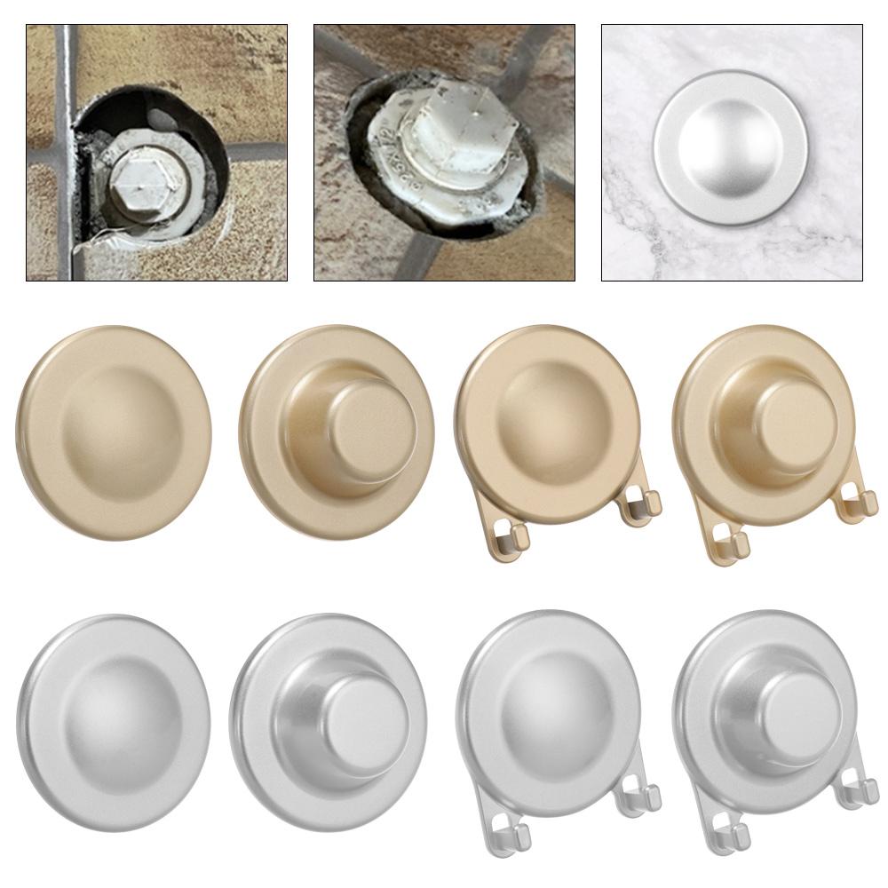 80mm ABS Krytka otvoru ve zdi Samolepicí Dekorativní Krytka Větrací otvor Vnější Rezervní Zátky do vyvrtaných otvorů s háčky Kování Domácí doplňky