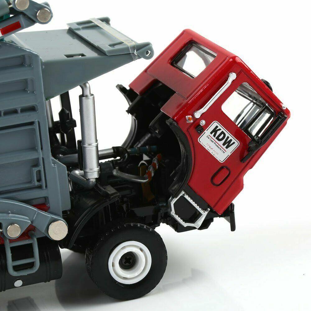 1/24 Scale Alloy Transporter Garbage Vehicle Truck Diecast Car Model Toys Gift