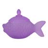 Delicate Fish Themed Glass Jar With Tight Seal Suitable For Storing Sweets Spices Or Office Supplies 16cm Size