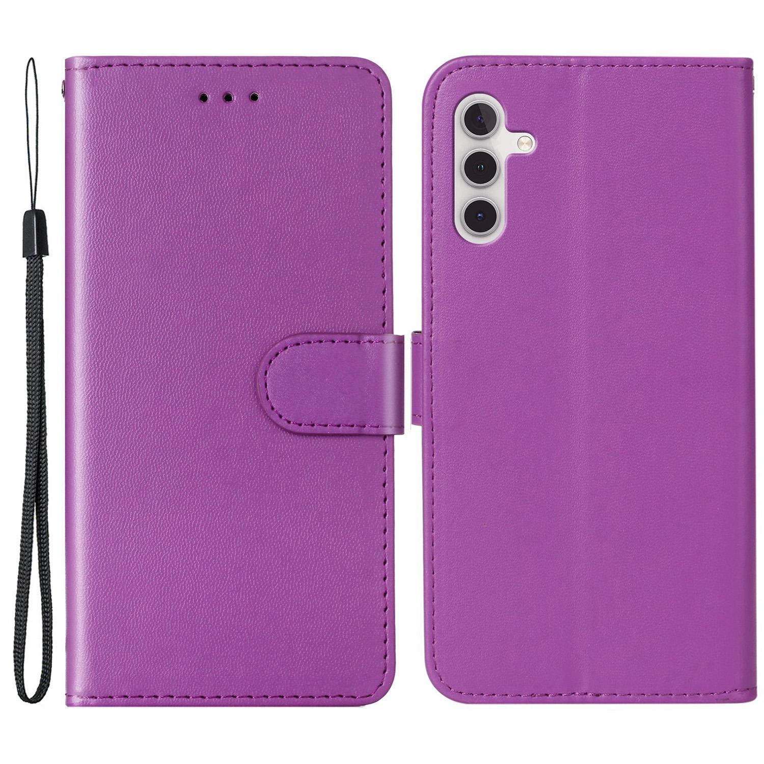 

Чохол для Samsung Galaxy A56 5G із тримачем для картки PU шкіряна відкидна кришка-гаманець для телефону Purple