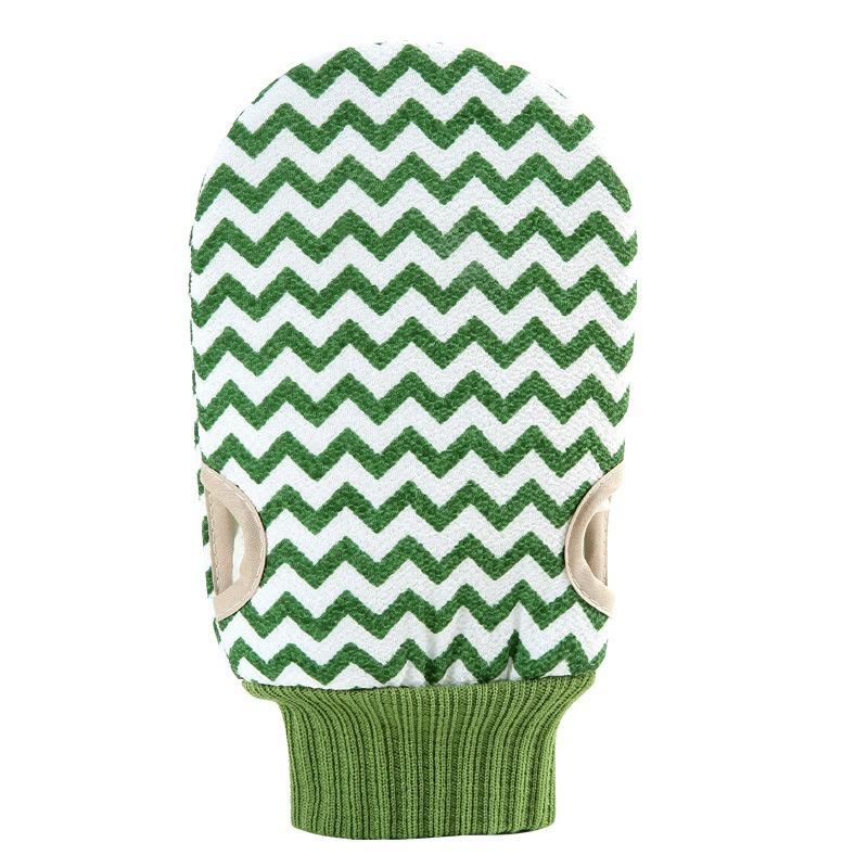 Double Sided Exfoliating Bath Gloves Thickened for Powerful Mud Dead Skin Removal Back Scrubbing Bathing Accessories