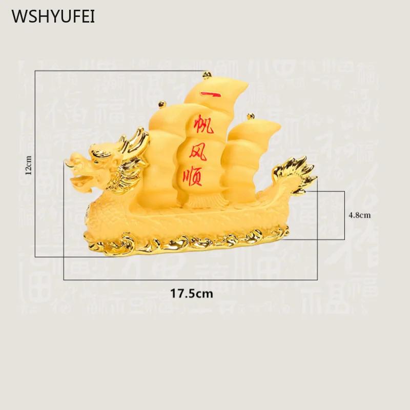 Home Decoration Accessories Car Interior Decoration Ornaments Car Mounted Smooth Sailing Boat Car Parking Card Decoration 1pcs