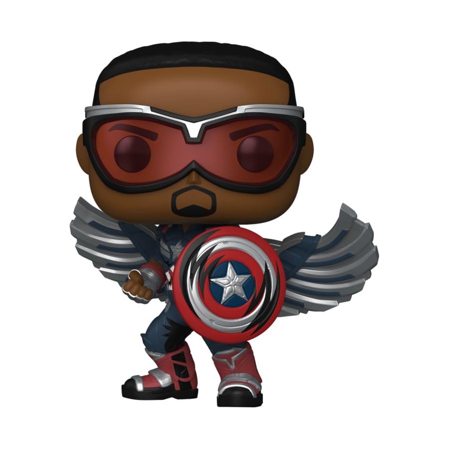 Funko Captain America 4 - Captain America (Sam Wilson) Retro Comic Deco Pop RS