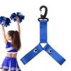 Dance Bag Pom Holder Strap for Cheerleader Cheer Pom Holder Triangle Buckle Strap Backpack Strap Pom Holder Hanger For Sports