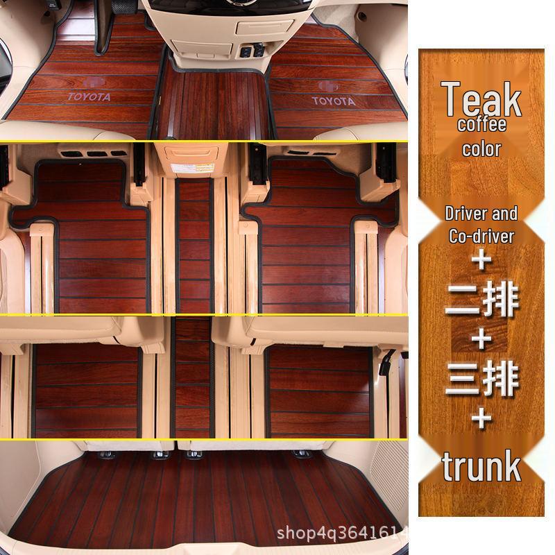 Teak Floor Mats for Honda Elysion & Odyssey Commercial Vehicles