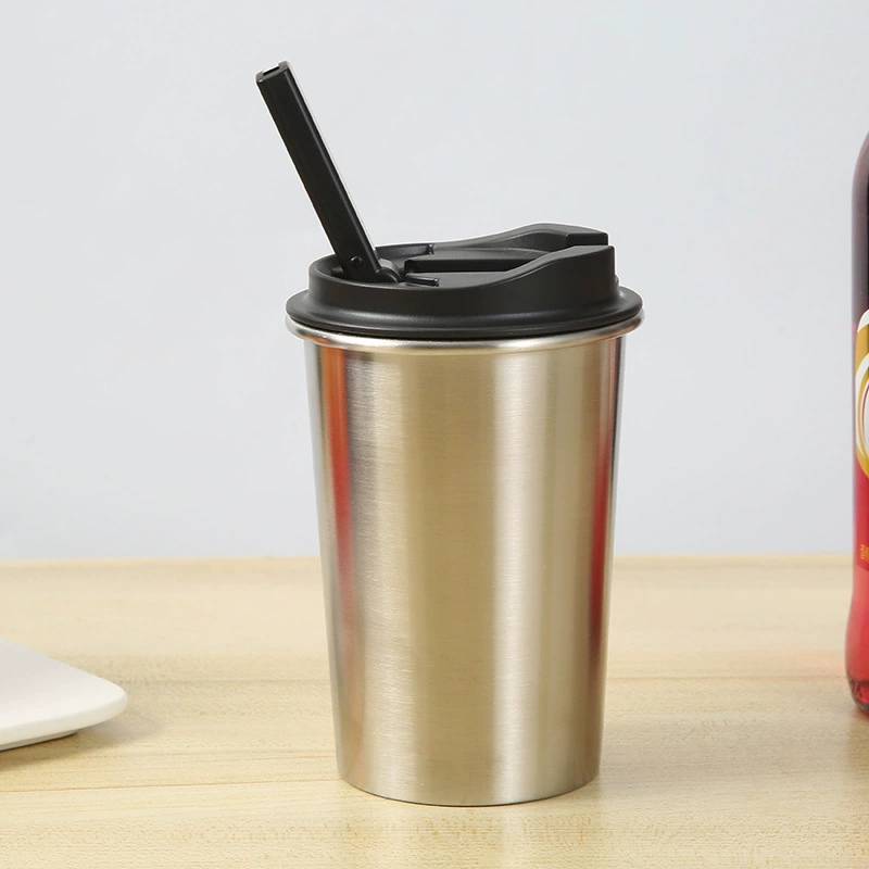 Stainless Steel Camping Mug With Shockproof Design For Travel And Outdoor Use