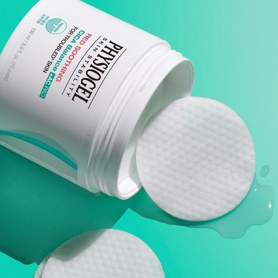 Physiogel Red Soothing Cica Balance Plus AC Calming Pads, 70 Sheets