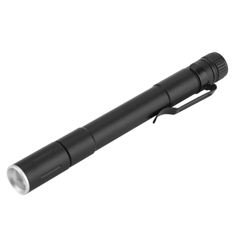 Aluminum Alloy High Power LED Flashlight Outdoor Camping Torch Lamp Light 3 Levels Black