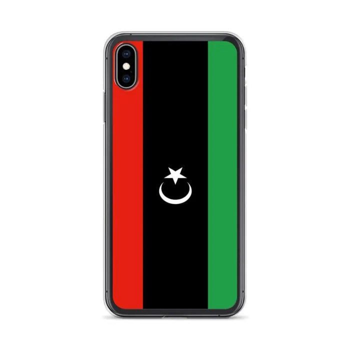 Coque iPhone - Libye - XS Max - Souple - Multicolore - Design fin et léger