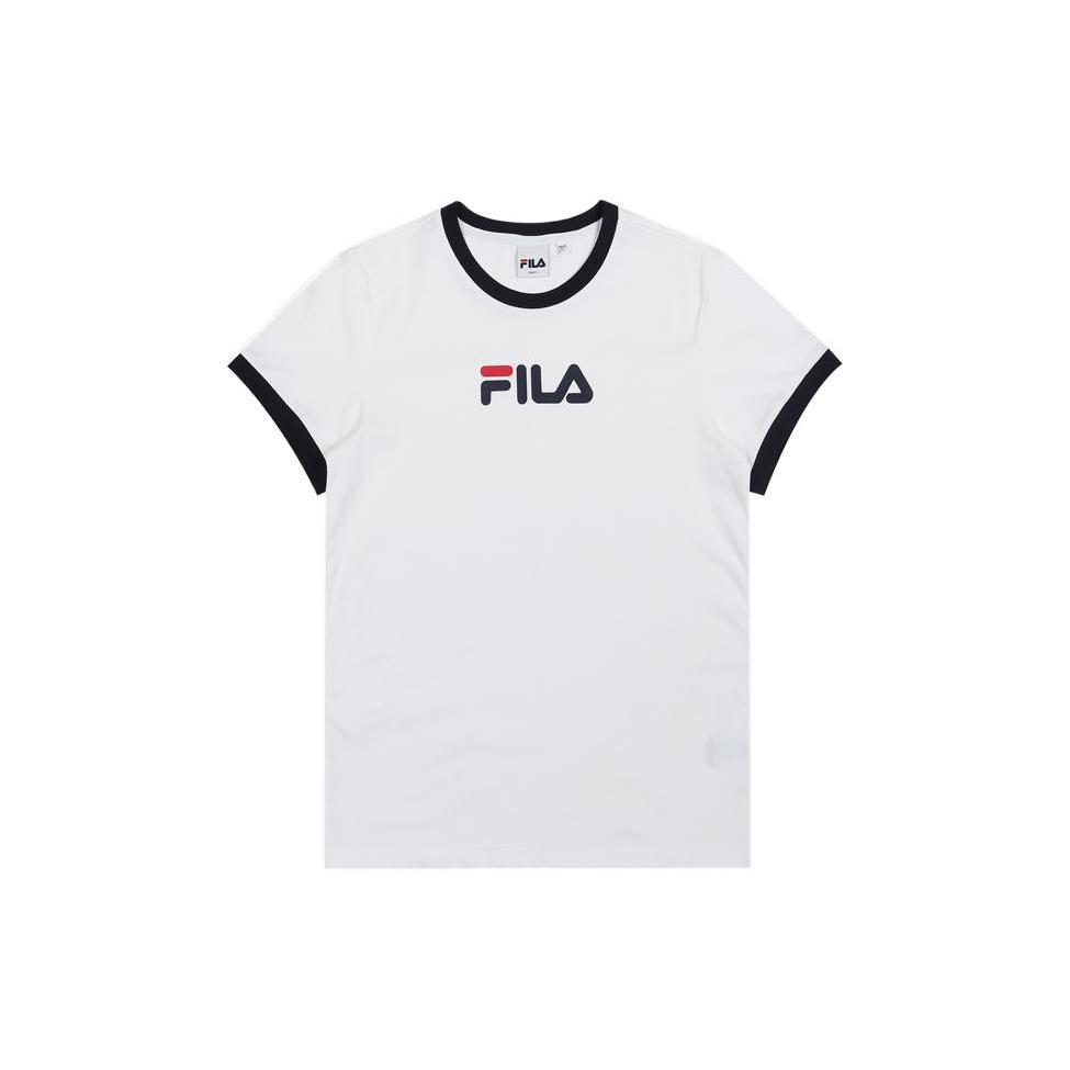 New FILA HERITAGE T Shirt Women's White FS2RSD2151F-OWH