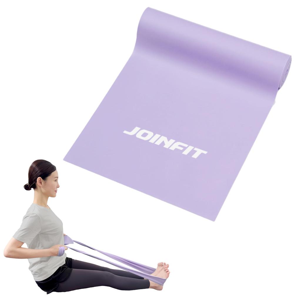 JOINFIT 2m Purple Flex Band for Intermediate Pilates Core Inner Muscle Ideal for Home Reduces Strengthens Upper Abdominal Weight and Shaping