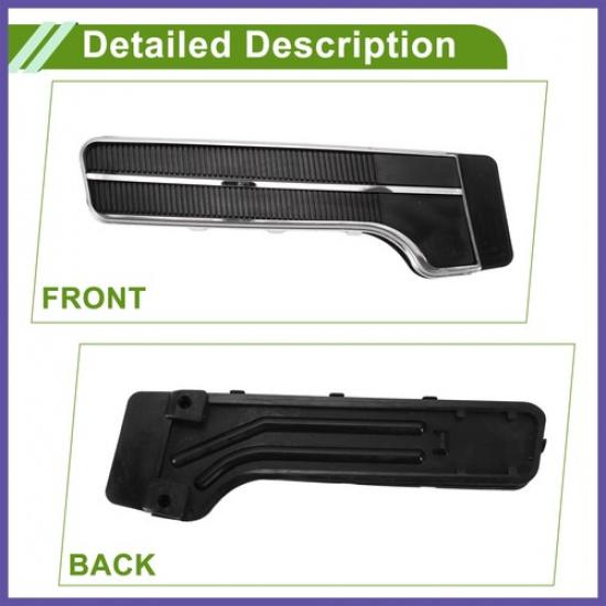 Accelerator Gas Pedal Pad With Trim For Chevy Truck Impala Chevelle El