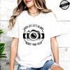 Funny Photographer Shirt,Camera TShirt,Photograph Lover T Shirt,Photography Shirts,Summer Fashion Women T-Shirts Travel Tops