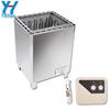 "Commercial Stainless Steel Sauna Heater with Digital Display and Stones”