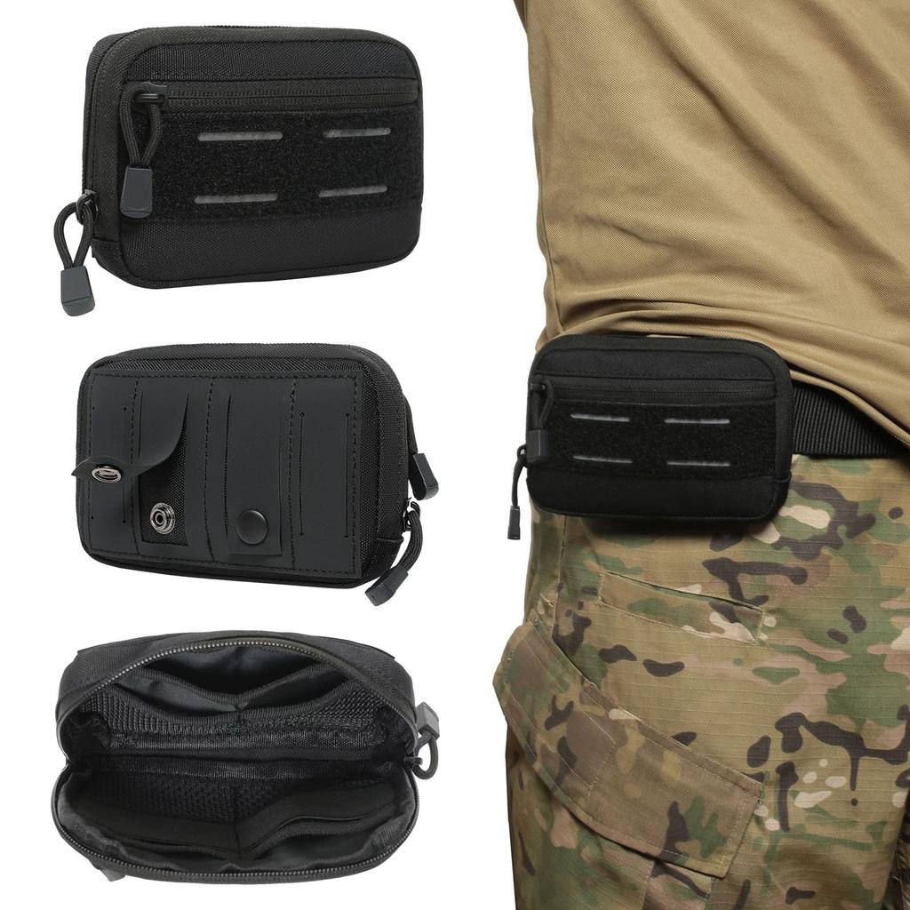 Tacticals Molles Admin Pouch Large Capacity Practical Small Waist Pack Wear Resist Medical Storage Pouch for Camping Hiking