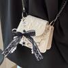 Pearl Bows Bag Charm Pendant Aesthetic Purse Charms Aesthetic keychains Keyring for Women Backpack Purse Handbag Decors
